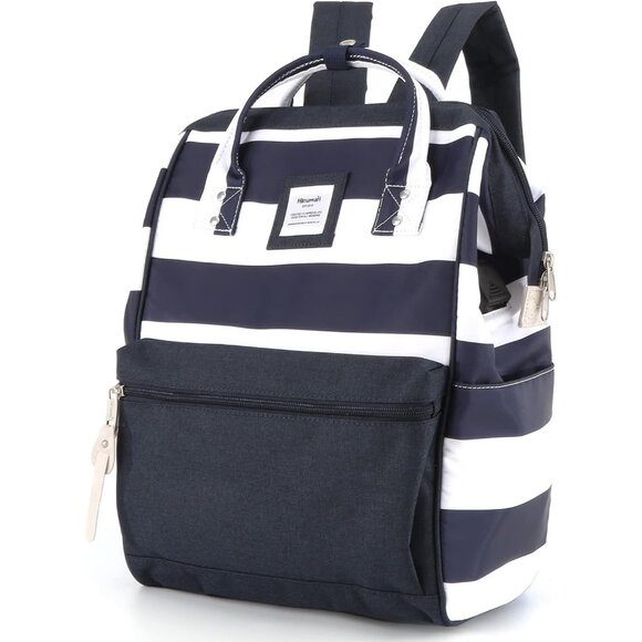 Women Black Travel School Backpack Charging Port Doctor Work Bag College Student main image 4